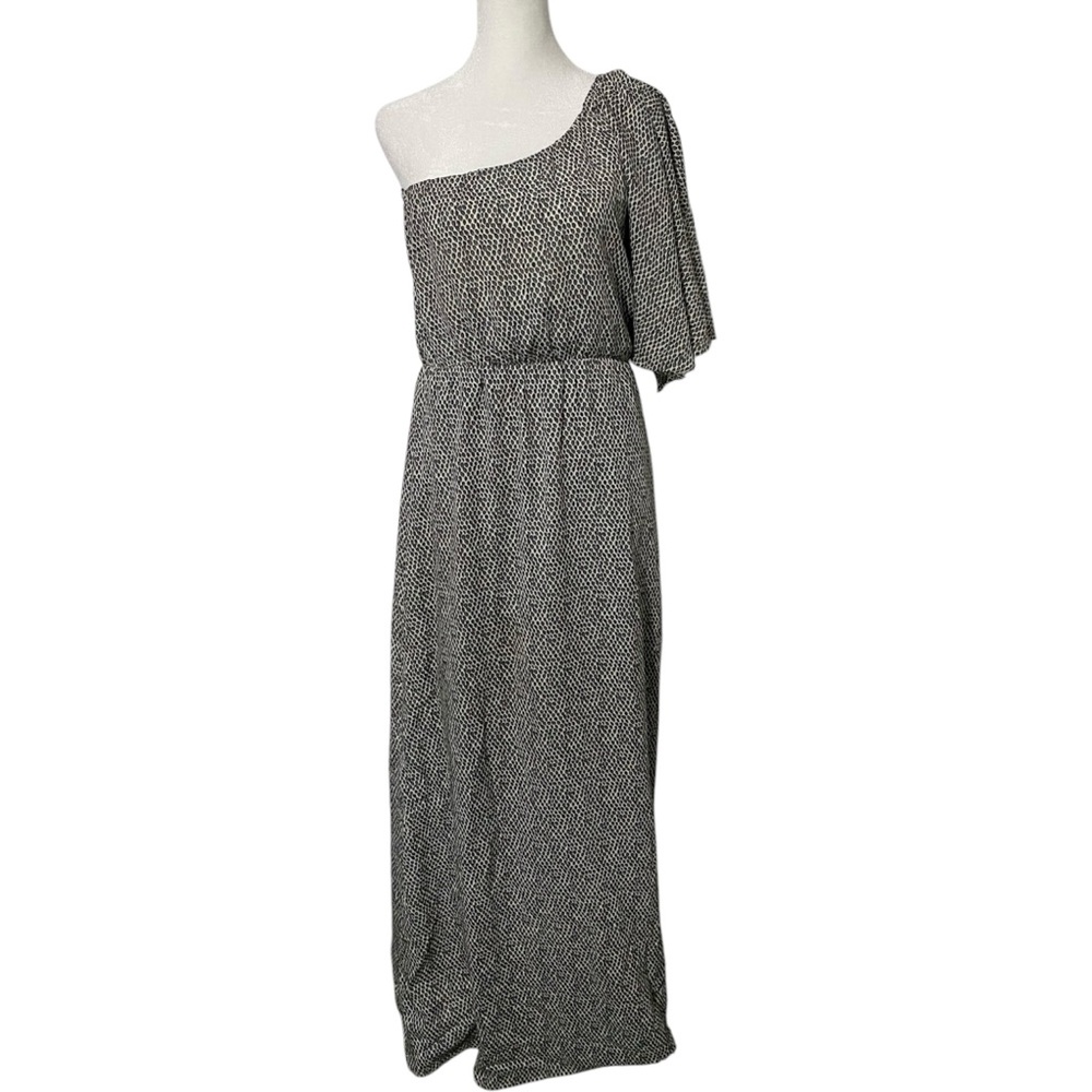 Bar lll One Shoulder Patterened Maxi Dress